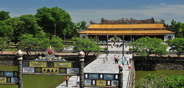 Thai Hoa Palace viewed from the Noon Gate