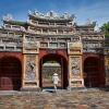The Citadel in Hue is the main tourist attraction.